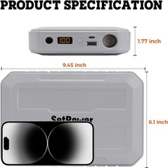 Setpower Portable Generator 216Wh Magnetic for Fridge