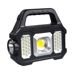 Highly power Solar Flashlights With Reverse Charging Capability For Emergencies