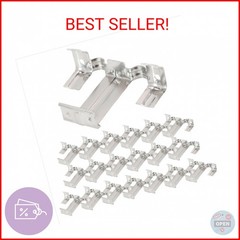 casendy 20PCS Photovoltaic Panel Drainage Buckle Plate Solar Water Drain Clip fo