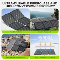 Portable Solar Generator Lithium Battery 300W Power Station for Camping