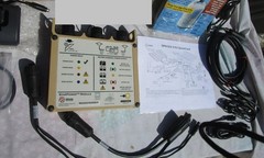 Portable Solar Kit parts- 12V Cell Inverter w/ cables-Iris Technology SPACES II