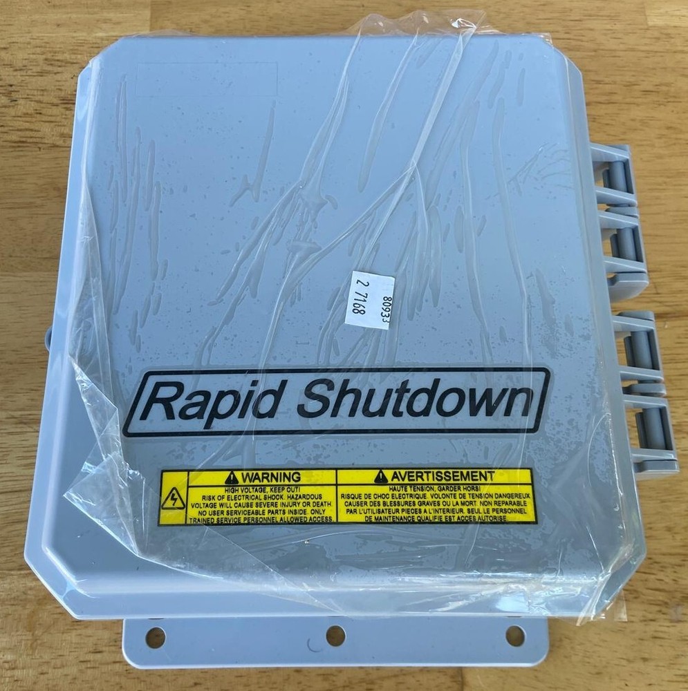 Innovative solar, Rapid Shutdown Device, Model #RS6-D1-P1CAC (New)