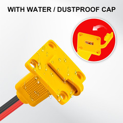 12AWG XT60 Panel Mount Cable – Male to Female XT60 Connector Power Socket