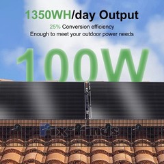 200W/400W 12/24V Solar Panel Mono HighEfficiency PV for Sunshed Camping Generate