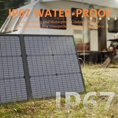 220W lightweight Solar Panel High Efficiency for ECOFLOW DELTA 3 Max generator
