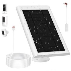 Solar Panel for Ring Camera2nd Generation Dustproof Waterproof 5W Solar Panel…