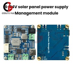 6-24V Solar Panel Power Management Module 5V 3A Supports MPPT, PD QC FCP SFCP