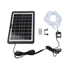 Adjustable 6W9V Solar Water Pump Perfect for Outdoor Use in Ponds and Aquariums