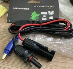MC4 to 8mm Adapter Cable for Solar Generators, Easy Plug and Play Connection