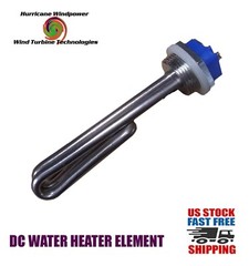 DC Water Heater Element 12 Volt 250 Watt for Wind Generator Turbine Solar Energy