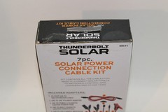NEW SOLAR POWER CONNECTION CABLE KIT 7 PIECES BY THUNDERBOLT SOLAR #59171
