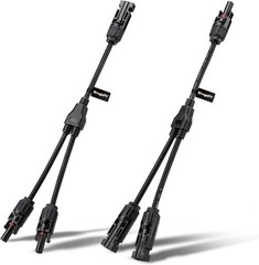 Versatile Y Branch Connector for Solar Panels – 3 Ports & Waterproof Design