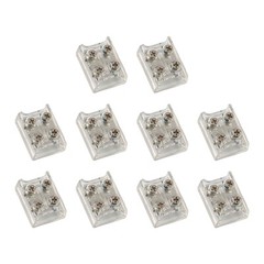 Simplified Setup with Ten Reliable Screw Type Connectors for Your LEDs