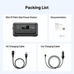 BLUETTI Elite 10 Mini Portable Power Station 128Wh LiFePO4 Battery with 200W AC