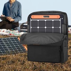Portable Solar Panel Storage Bag for Jackery/ROCKPALS with Adjustable Straps
