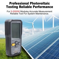 2000W Solar Panel Power Meter For Efficient Photovoltaic Panel Testing