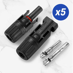 5~20PCS Connectors For IP67 MC4 Solar Panel 30A Line Plug Socket Male & Female M