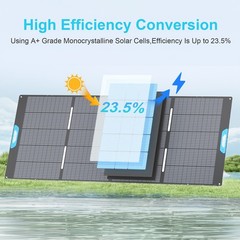Solar Panel 400W High Efficiency for Ecoflow Delta Pro Delta 3 Plus Powerstation