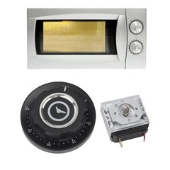30 60 90 120 Min Oven Timer Switch with Bell AC250V 16A Mechanical Metal Knob