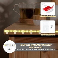 Strong LED Strip Light Mounting Brackets for Secure and Stable Placement