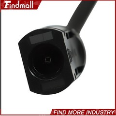 Findmall 1 Pair 5ft 10AWG Black + Red Solar Panel Extension Cable Wire Connector