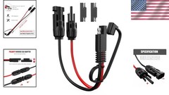 10AWG Solar Extension Cable 30cm with SAE Adapters – Durable & Tangle-Free