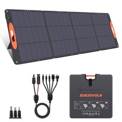 N-Type 16BB 200W Portable Solar Panel for EF/Jackery/Bluetti/Anker Power Stat…