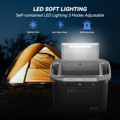 Flashfish S25 2000W Portable Power Station Solar Generator 1997Wh Power Supply