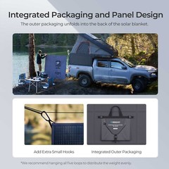 Renogy 400W Solar Panel Blanket Portable Solar Suitcase Foldable Solar Panel