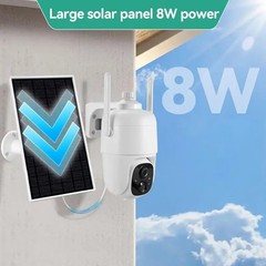 Solar Panel for Ring Spotlight Camera/Stick Up Cam Battery Charger 8W 5V Output
