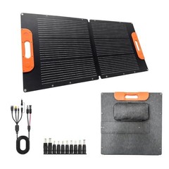 100 Watt Portable Flexible Foldable Solar Panels,Camping Essentials,20V ETFE