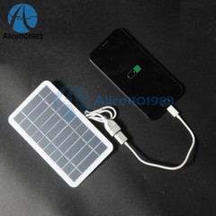 Solar Panel Output USB Outdoor Portable Solar System 5V 2W Mobile Phone Charger