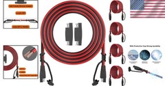 Universal SAE Extension Cable 12FT, Pack of 4