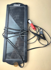 Coleman 12V Portable Monocrystalline Solar Panel for Electronics Outdoor
