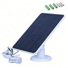 For Ring Video Doorbell 4 3 2 Solar Charger 4W with Wall Mount and 300cm Cable