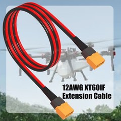 Multiple Length XT60 Extension Cable Cord Wire Line 30A Capacity for Solar Panel