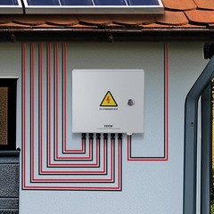 Durable Solar Combiner Box for Off/On Grid Use – 6 Strings & Lightning Arrestor