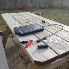 Durable 12W Waterproof Solar Charger for Car & Marine Batteries – Easy Setup