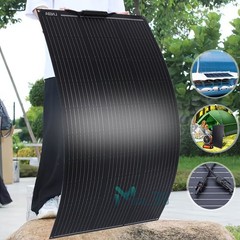 100W 200W 400W 1000W Watt Solar Panel Mono 12V Charger RV Home Off-Grid Boat