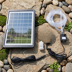 Adjustable 6W9V Solar Water Pump Perfect for Outdoor Use in Ponds and Aquariums