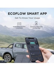 EcoFlow DELTA Pro Portable Power Station 240V/120V + 400W Solar Kit App