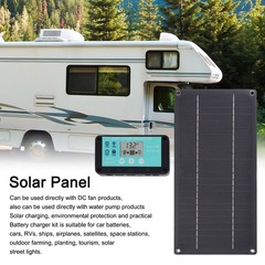 600W Solar Panel with 100A Charge Controller for Reliable Off Grid Power Needs