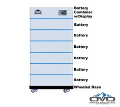 15KW Complete Offgrid Solar Kit – 15K Sol-Ark Inverter + 30.72KW OMO Stack Lithi