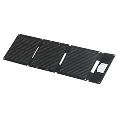 30W Foldable Solar Charger: N-Type Mono, USB-A/QC3/Type-C, for Camping