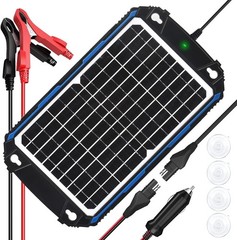 12V Solar Battery Charger & Maintainer Pro