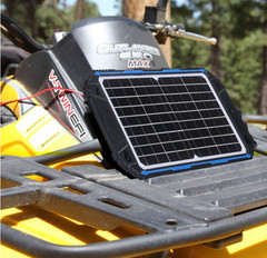 Waterproof 12V Solar Battery Charger Maintainer, Built-in MPPT Charge Controller