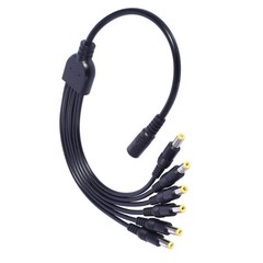 Solar Panel Connector Cable Multiple Devices Compatible 5.5×2.1mm 5.5×2.5mm
