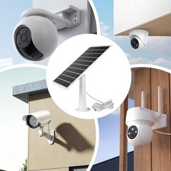 Solar Panel 8W Kit for Ring Spotlight Camera/Ring Stick Up Indoor/Outdoor Camera