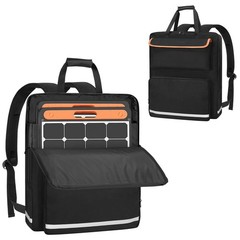 Solar Panel Storage Bag for 2 Solar Panels, Carrying Case for Jackery SolarSaga