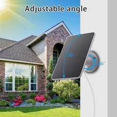 Solar Panel 8W Kit for Ring Spotlight Camera/Ring Stick Up Indoor/Outdoor Camera